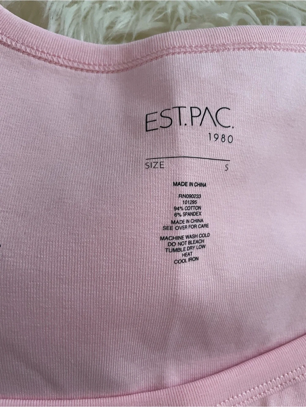 PacSun Light Pink Top - Picture 3 of 4